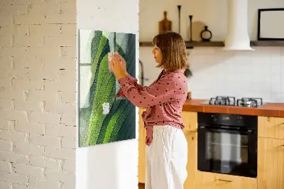 Mágneses fali tábla természet tájkép mintával