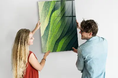 Mágneses fali tábla természet tájkép mintával