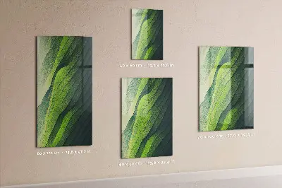 Mágneses fali tábla természet tájkép mintával