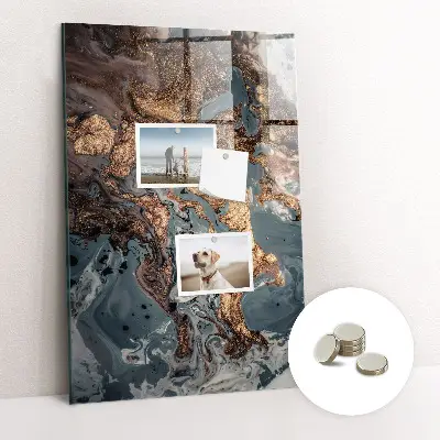 Márványmintás fali üzenőtábla