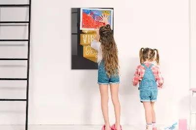 Fali mágneses tábla inspiráló idézettel