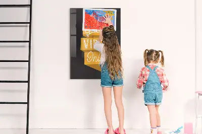 Fali mágneses tábla inspiráló idézettel