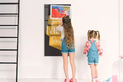 Fali mágneses tábla inspiráló idézettel