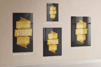 Fali mágneses tábla inspiráló idézettel