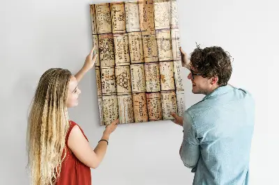 Mágneses parafadugó tartó fali tábla