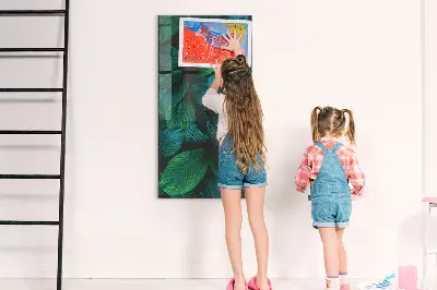 Nagy trópusi leveles fali üzenőtábla