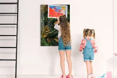 Trópusi levelek mintás fali üzenőtábla