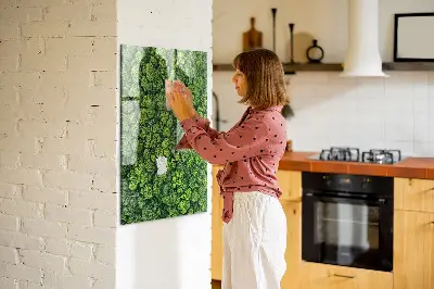 Erdőfák természet mintás fali mágneses tábla
