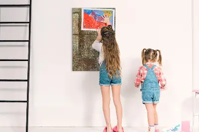Rozsda színű mágneses fali tábla