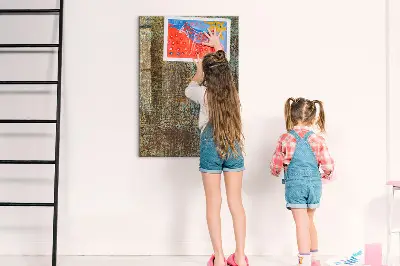 Rozsda színű mágneses fali tábla