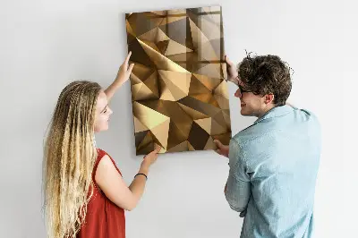 Fali mágneses tábla 3D absztrakció mintával