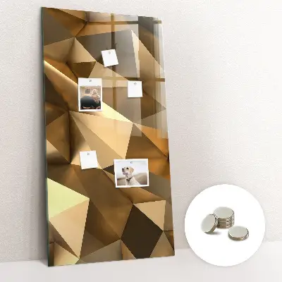 Fali mágneses tábla 3D absztrakció mintával