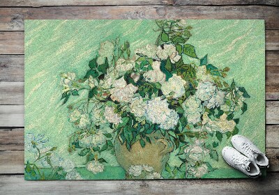 Kültéri szőnyegek Rózsák Van Gogh stílusában