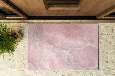 Szőnyegek az ajtó előtt Absztrakt a rózsaszín árnyalataiban