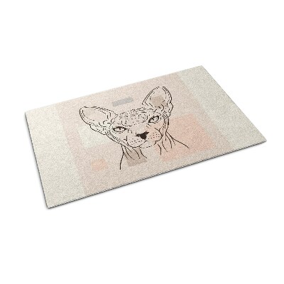 Bejárati szőnyeg Szfinx Macska