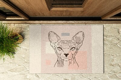 Bejárati szőnyeg Szfinx Macska