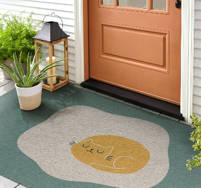 Bejárati szőnyeg Macska állat