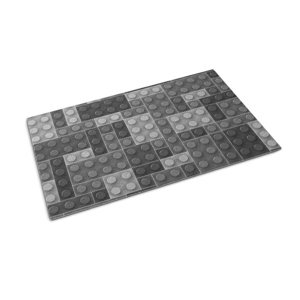 Bejárati szőnyeg Geometrikus blokkok