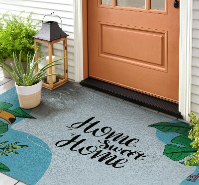 Szőnyegek a bejárati ajtó előtt Édes otthon