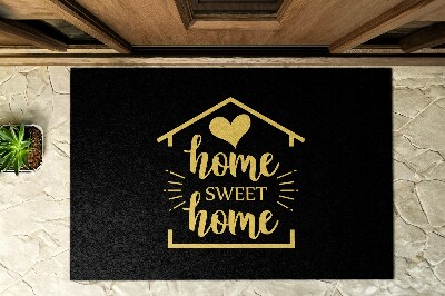 Nagyméretű kültéri szőnyeg Sweet Home felirat