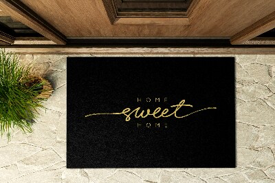 Kültéri ajtószőnyegek Home Sweet Home felirat