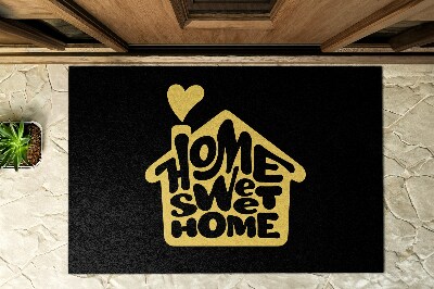 Szőnyeg a teraszra Home Sweet Home felirat