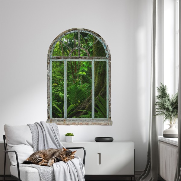 Virágok és növények ihlette 3d falmatricák 